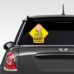 Baby With Pijamas On Board