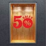 Αυτοκόλλητο Εκπτώσεων Sales