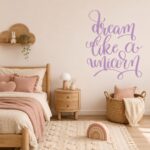 Αυτοκόλλητο Τοίχου Dream Like A Unicorn Σε 33 Αποχρώσεις