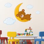 Αυτοκόλλητο Τοίχου Good Night Teddy