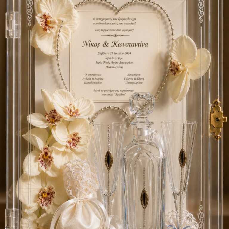 Αναμνηστικό Κουτί Με Χάραξη Ονομάτων