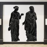 Αυτοκόλλητο Τοίχου - Γυναίκες Της Αρχαιότητας 145x112cm