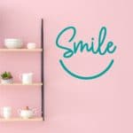 Αυτοκόλλητο Τοίχου Smile Σε 33 Αποχρώσεις