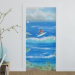 Αυτοκόλλητο Πόρτας - Wind Surfer