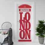 Αυτοκόλλητο Πόρτας - London Telephone