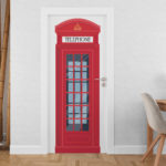 Αυτοκόλλητο Πόρτας -  Telephone Booth