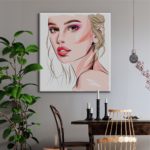 Πίνακας Σε Καμβά - Make Up Face