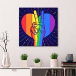 Πίνακας Σε Καμβά - Pride Heart
