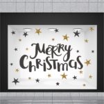 Χριστουγεννιάτικη Βιτρίνα Merry Christmas Stars