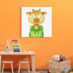 Πίνακας Σε Καμβά Little Giraffe