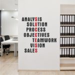 Αυτοκόλλητο Τοίχου - Success Μαύρο Και Σε 33 Αποχρώσεις