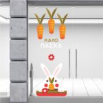 Πασχαλινή Βιτρίνα - Ο Λαγός Και Τα Καρότα