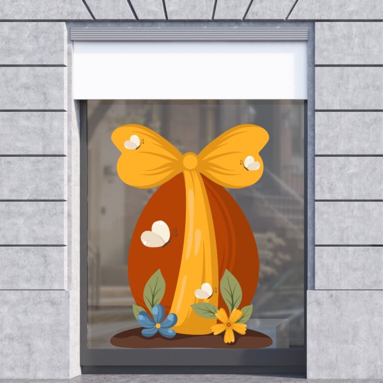 Πασχαλινή Βιτρίνα Οι Πεταλούδες Και Το Αυγό