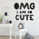 Αυτοκόλλητo Τοίχου So Cute Σε 33 Αποχρώσεις