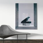 Πίνακας Σε Καμβά - Black Piano