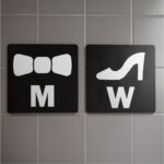 Σήμανση Wc Σε Plexiglass