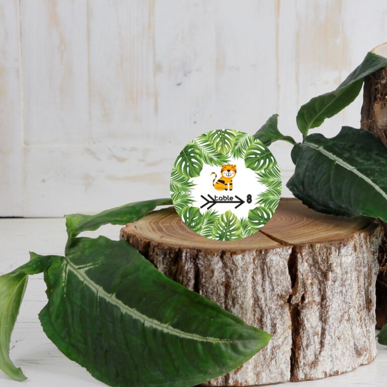 Αρίθμηση Τραπεζιών Wild Jungle