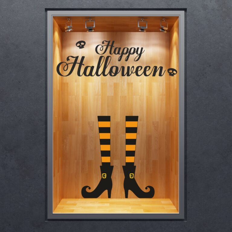 Halloween Βιτρίνα Witch Boots