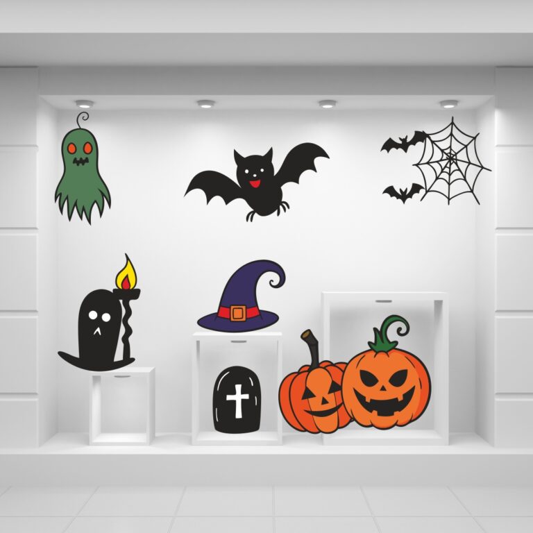 Halloween Βιτρίνα Pumpkin Gang