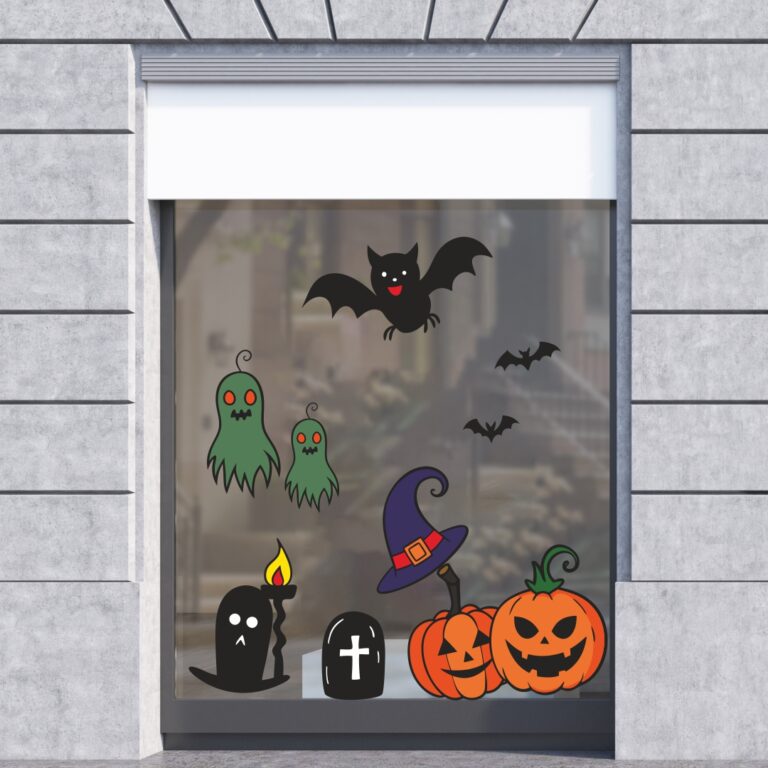 Halloween Βιτρίνα Pumpkin Gang