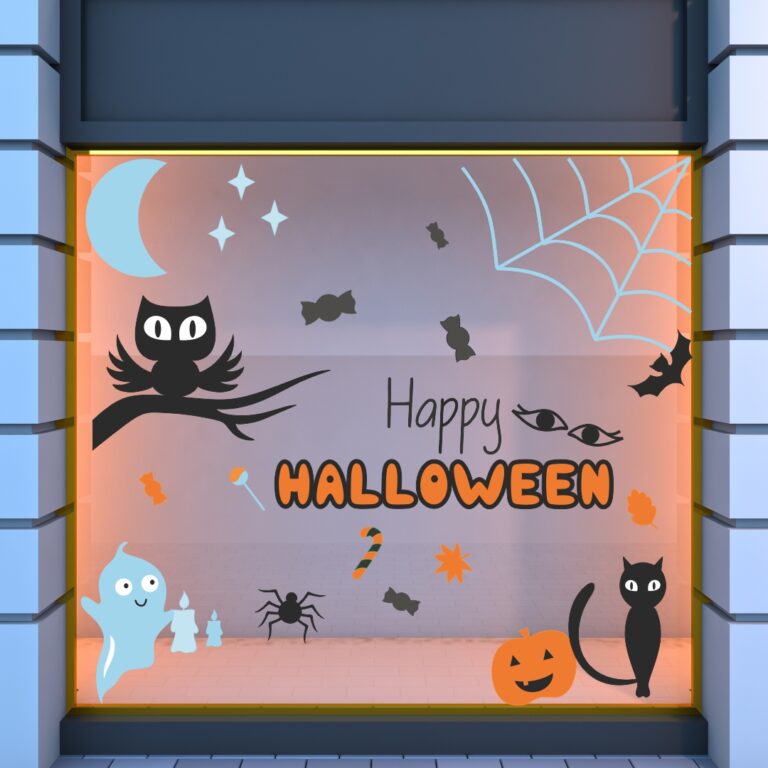 Halloween Βιτρίνα Ηappy Halloween