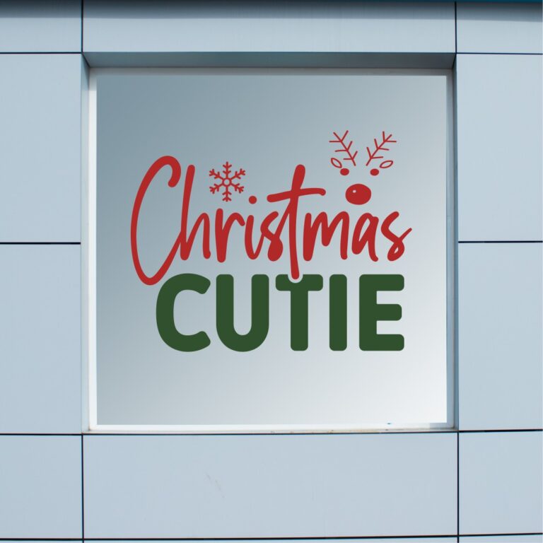 Χριστουγεννιάτικη Βιτρίνα Christmas Cutie