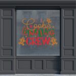 Χριστουγεννιάτικη Βιτρίνα Cookie Baking Crew