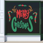 Χριστουγεννιάτικη Βιτρίνα Merry Christmas