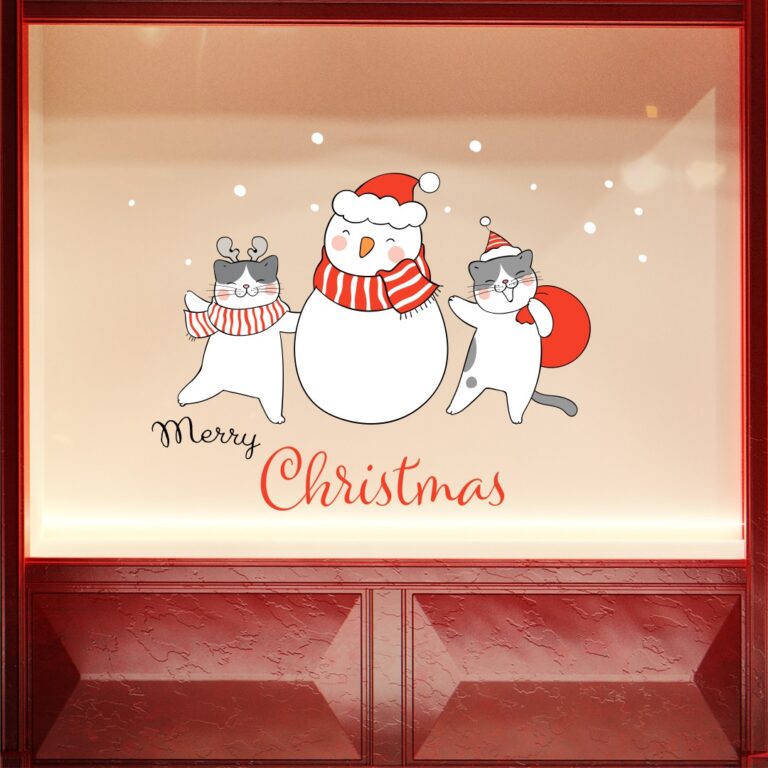 Χριστουγεννιάτικη Βιτρίνα Festive Friends