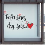 Αυτοκόλλητο Αγίου Βαλεντίνου Sale Day