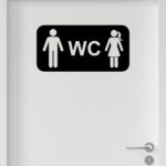 Σήμανση Wc Σε Plexiglass