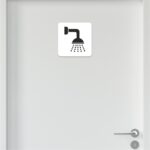 Σήμανση Shower Σε Plexiglass