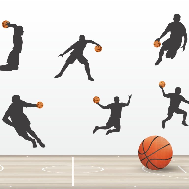 Αυτοκόλλητο Τοίχου Οι Μπασκετμπολίστες