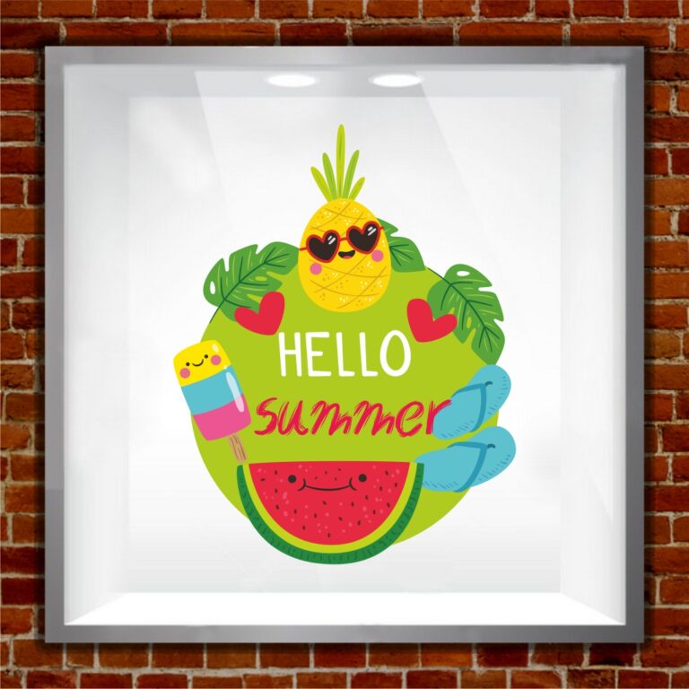 Καλοκαιρινή Βιτρίνα Hello Summer
