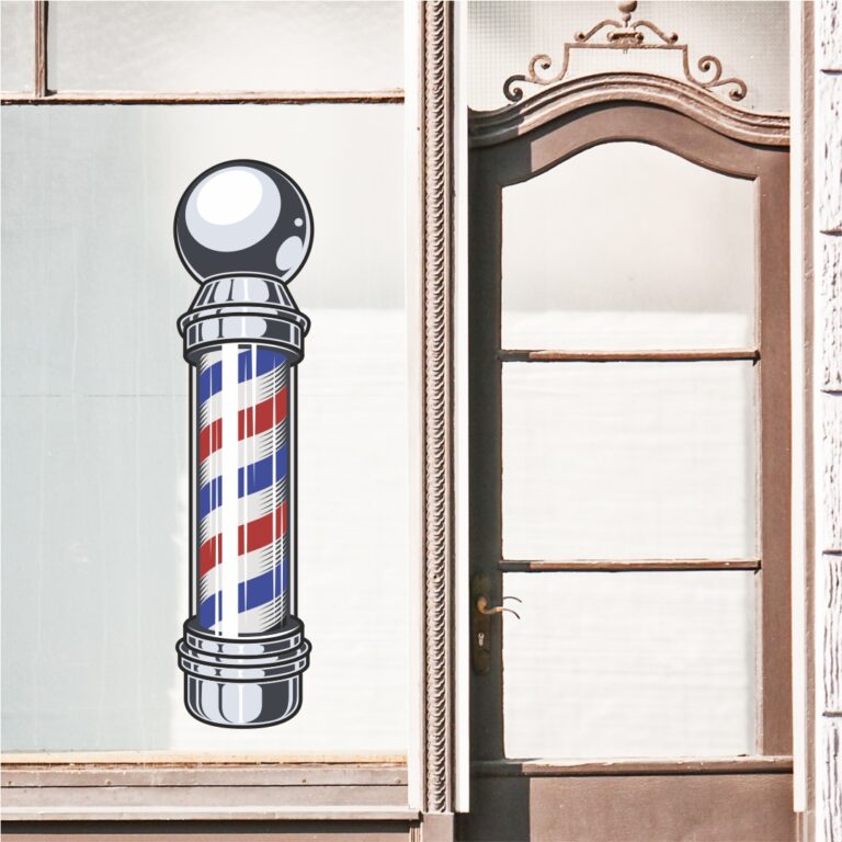 Barber Βιτρίνα Pole