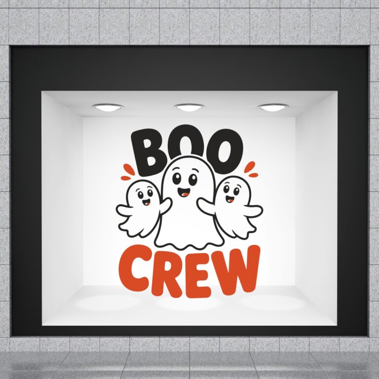 Halloween Βιτρίνα Boo Crew