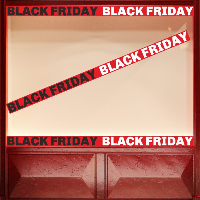 Black Friday Βιτρίνα Ribbons