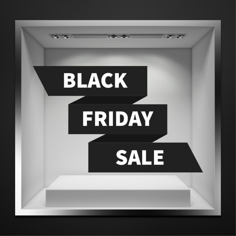 Black Friday Βιτρίνα Black Ribbons