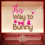 Πασχαλινή Βιτρίνα This Way Bunny
